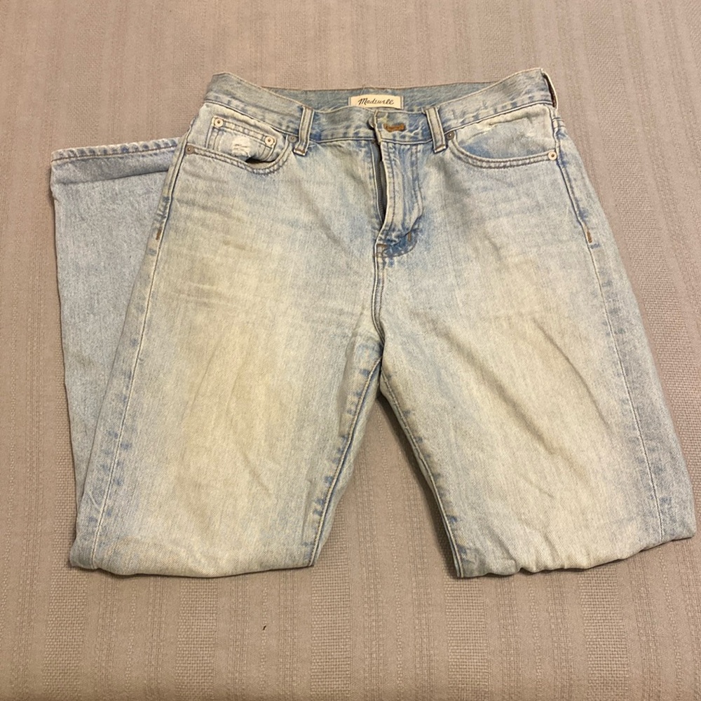 High rise mom jeans